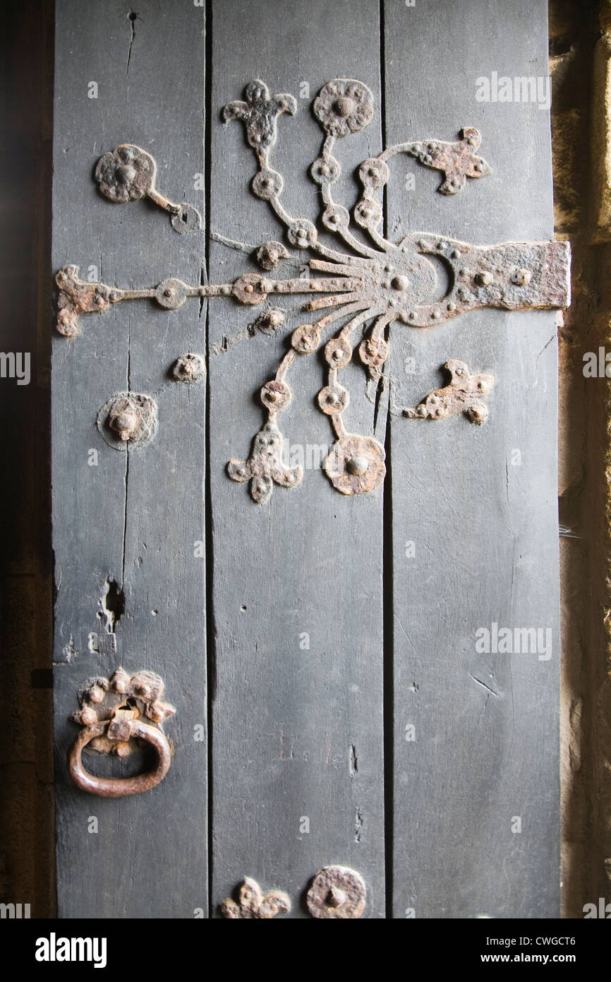 Percy porte crypte familiale Tynemouth Priory Northumberland England Banque D'Images