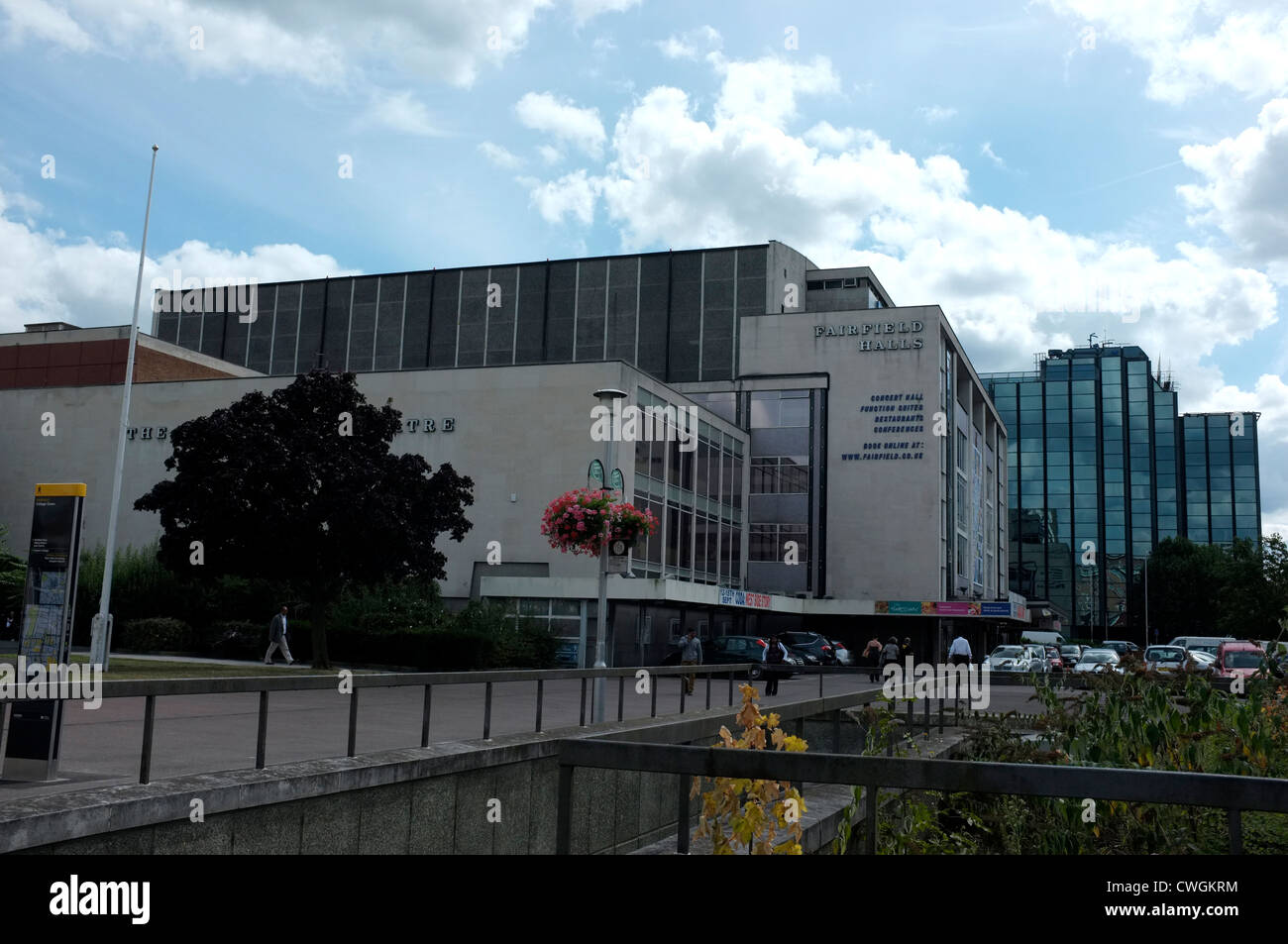 Fairfield halls ville East Croydon Surrey uk 2012 Banque D'Images