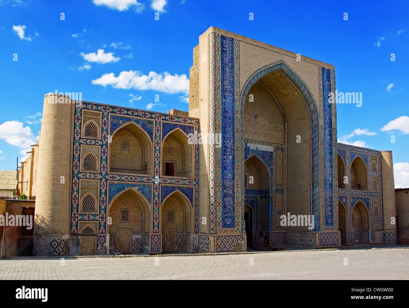 Ulugh Beg-Madrasah (1417) célèbre bâtiment historique de Boukhara Ouzbékistan Banque D'Images