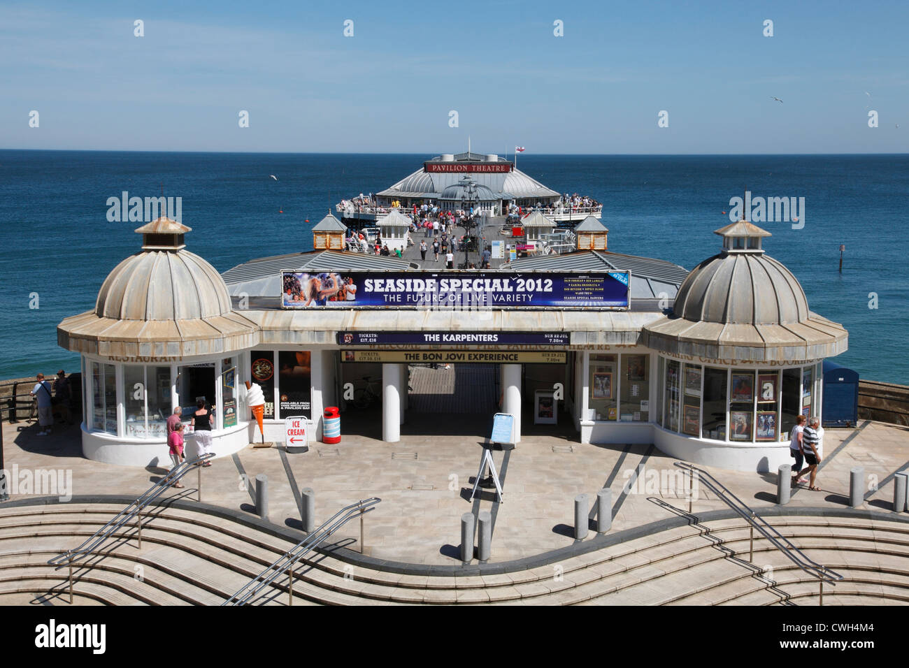Jetée de Cromer, North Norfolk, Angleterre, Royaume-Uni Banque D'Images