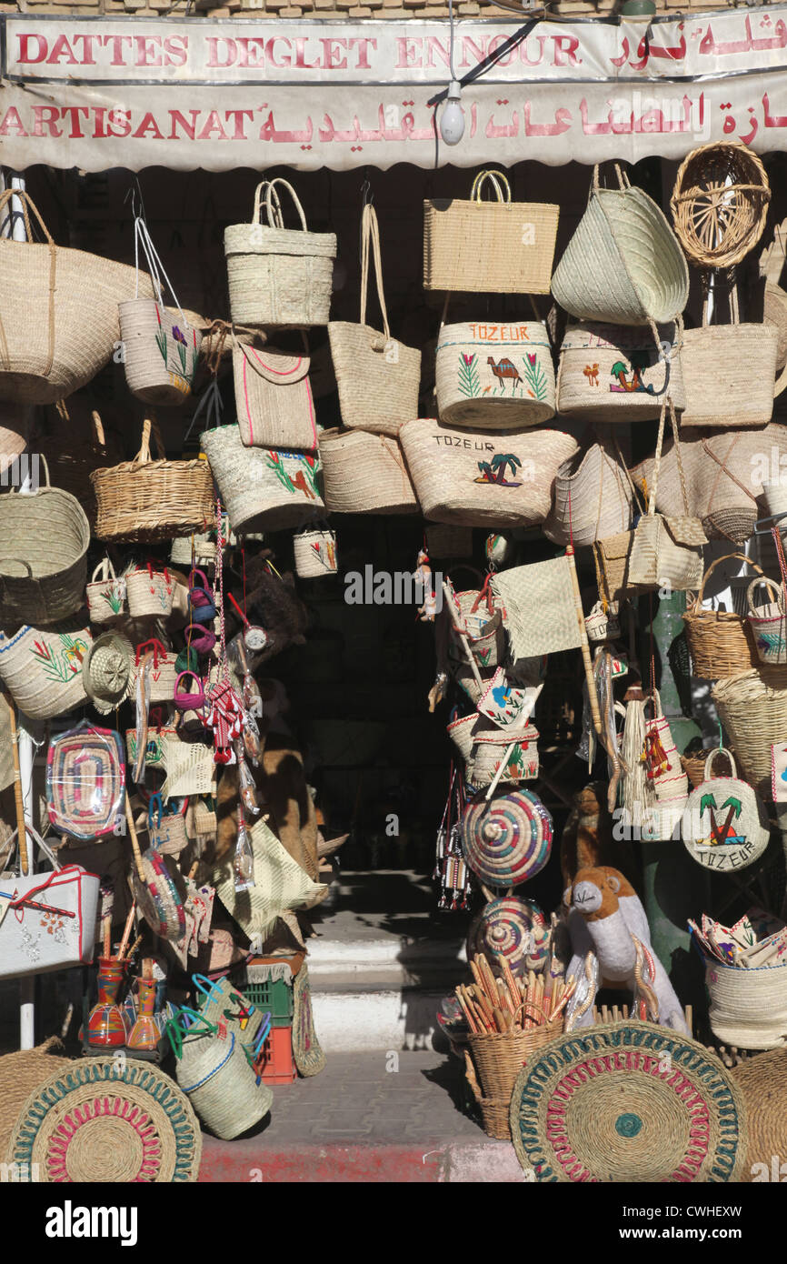 Market à Tozeur Banque D'Images