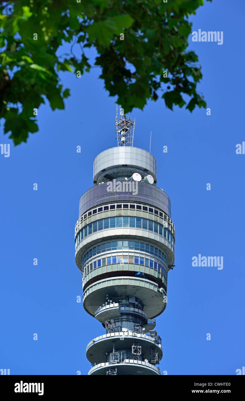 BT London Telecom Tower, Fitrovia, Londres W1, Royaume-Uni Banque D'Images