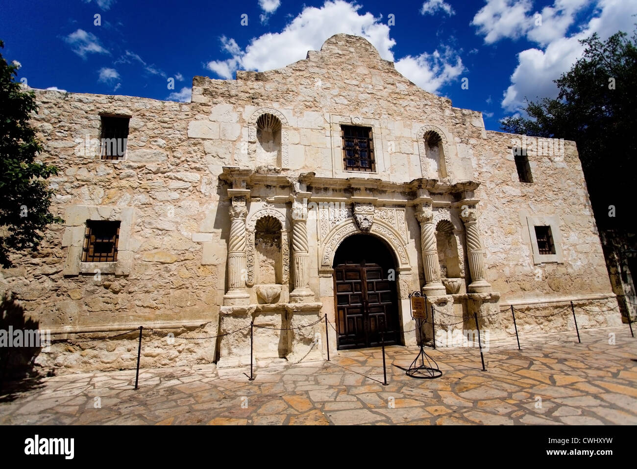 L'Alamo à San Antonio (Texas) Banque D'Images