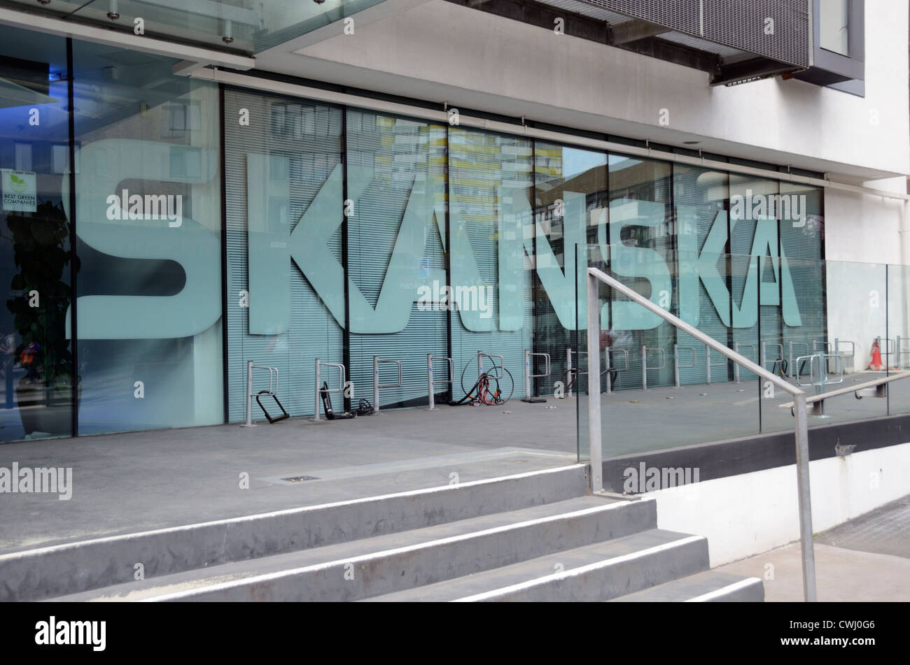 Skanska UK Plc des bureaux à Goswell Road, London, England Banque D'Images