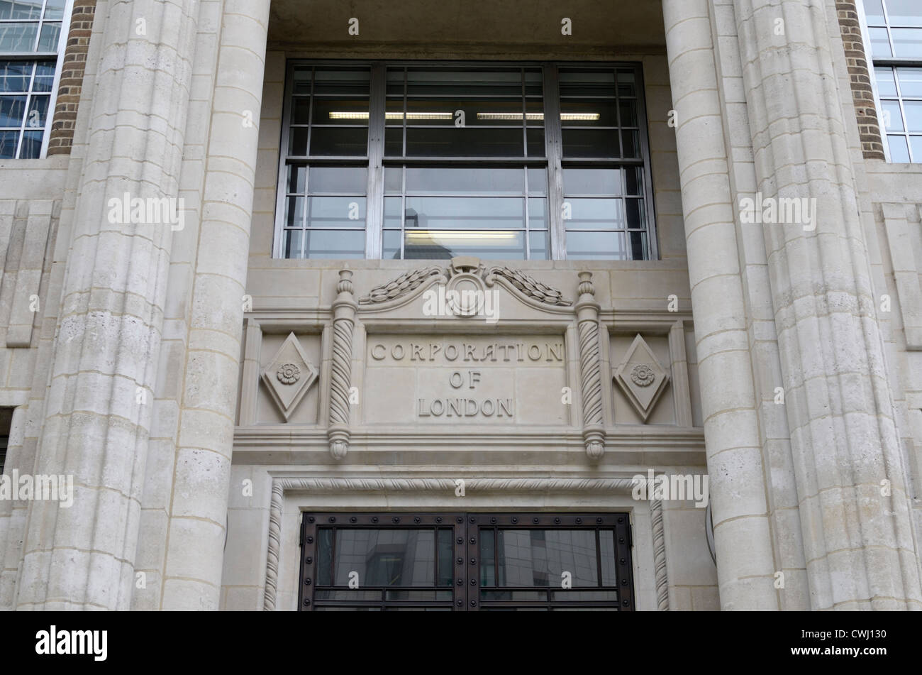 Corporation du Conseil de Londres, Londres, Angleterre Banque D'Images