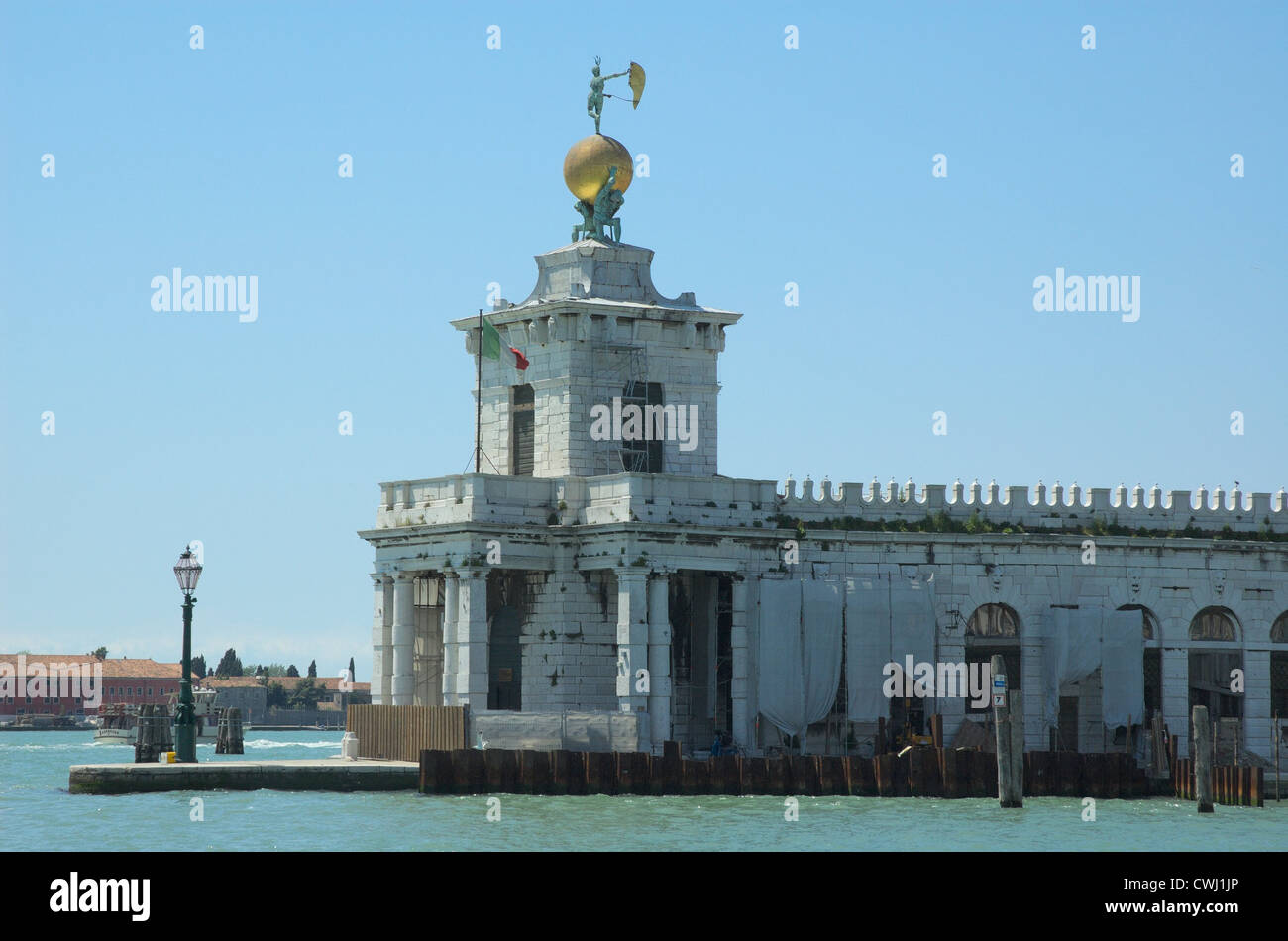 Dogana da Mar, à Venise. Banque D'Images