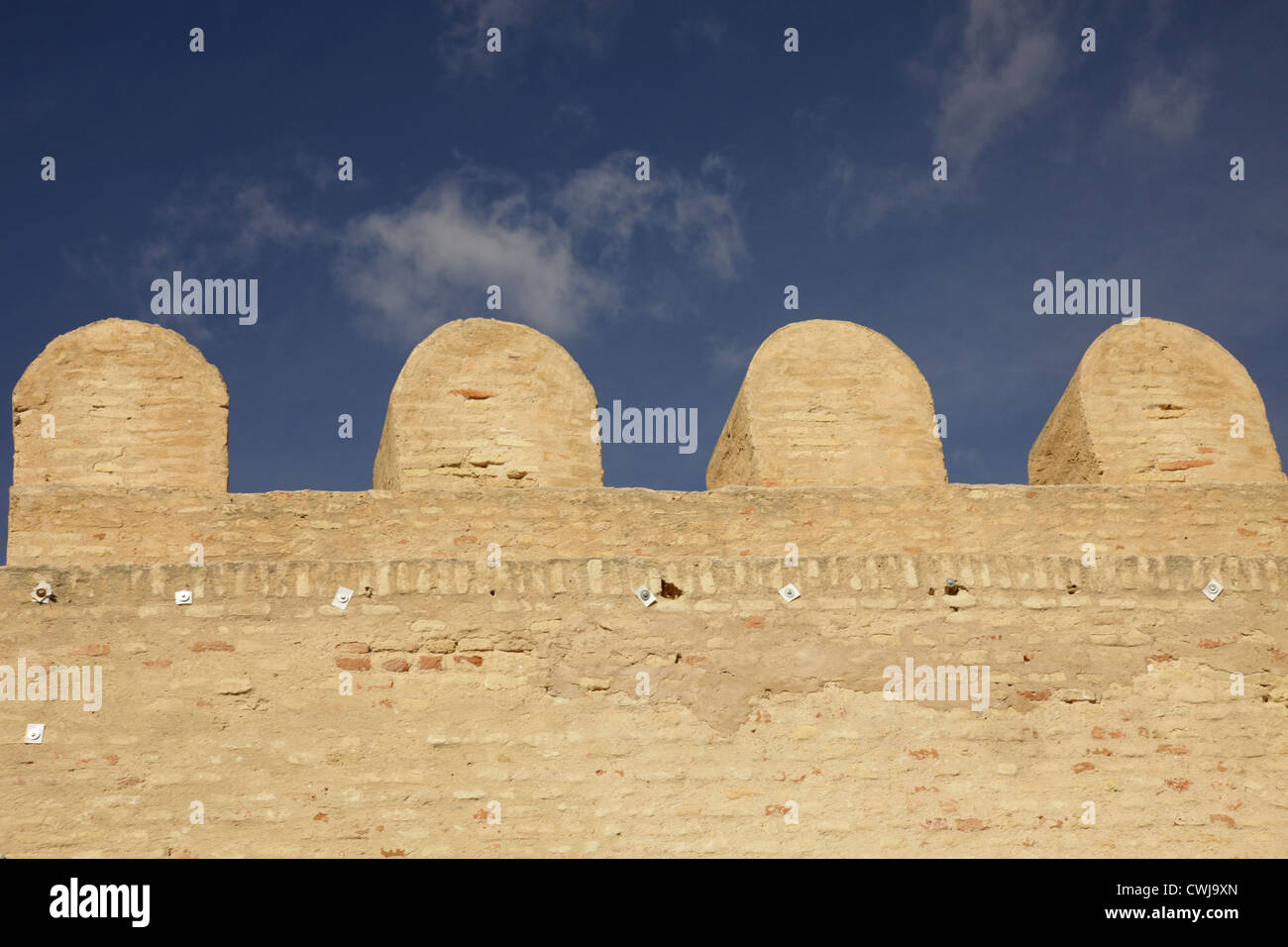 L'architecture traditionnelle tunisienne Banque D'Images