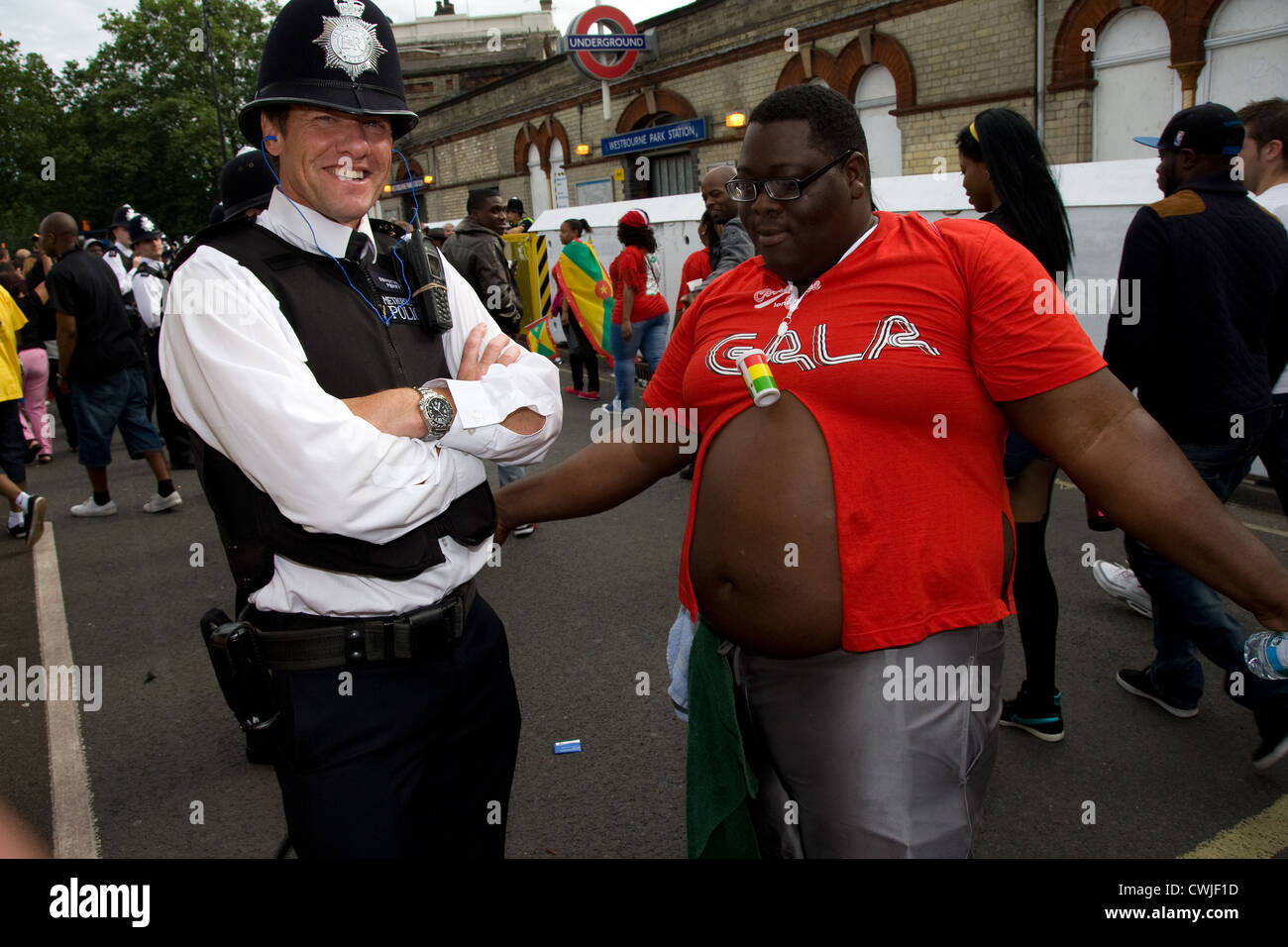 Nottinghill Carnival 2012 Banque D'Images