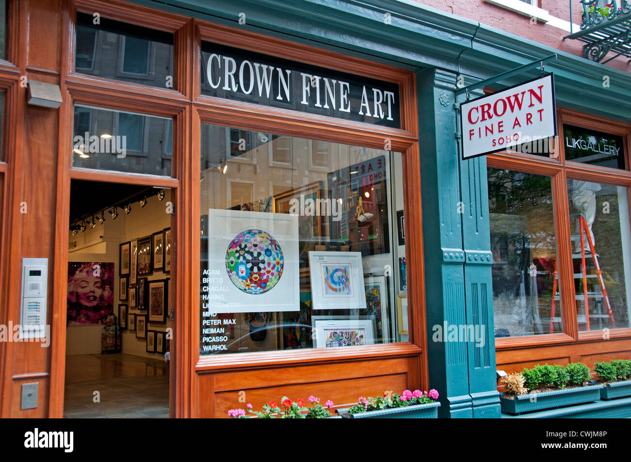 Village Soho New York Ville Manhattan American Banque D'Images