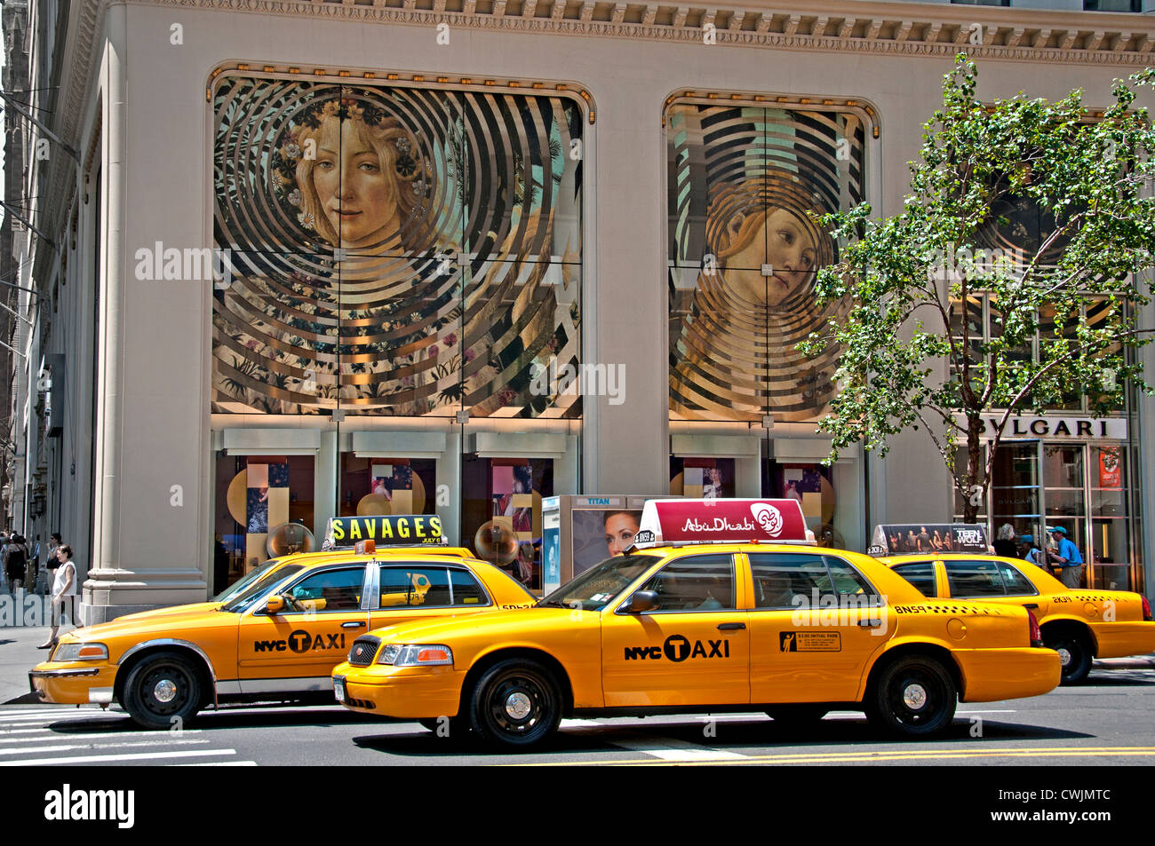 Bulgari Bvlgari E 57th Street New York City Manhattan American United States of America Banque D'Images
