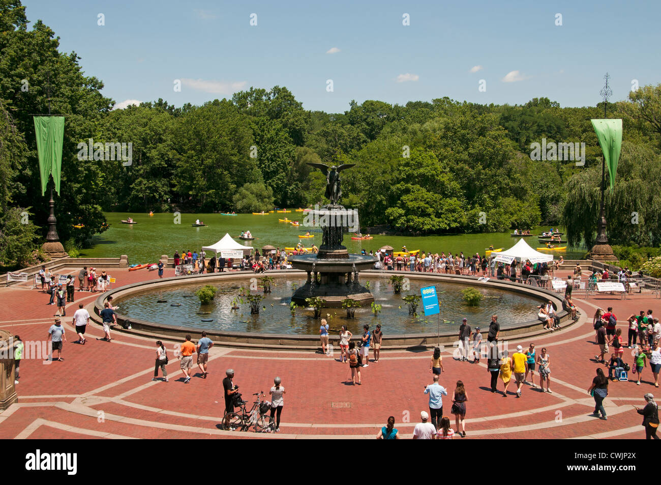Central Park New York Ville Manhattan United States Banque D'Images