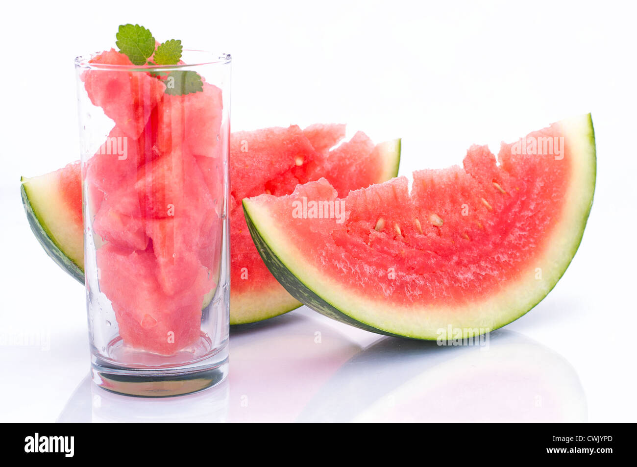 Fresh watermelon, excellente à manger et avec beaucoup de couleurs Banque D'Images