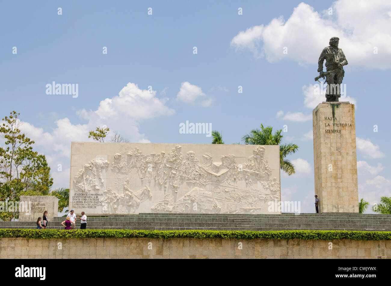 Monumento révolutionnaire Ernesto Che Guevara, Plaza de la Revolucion Che Guevara (Place de la Révolution), Santa Clara, Cuba. Banque D'Images