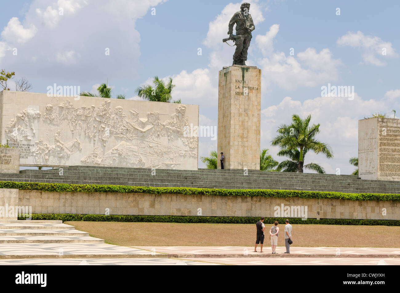 Monumento révolutionnaire Ernesto Che Guevara, Plaza de la Revolucion Che Guevara (Place de la Révolution), Santa Clara, Cuba. Banque D'Images