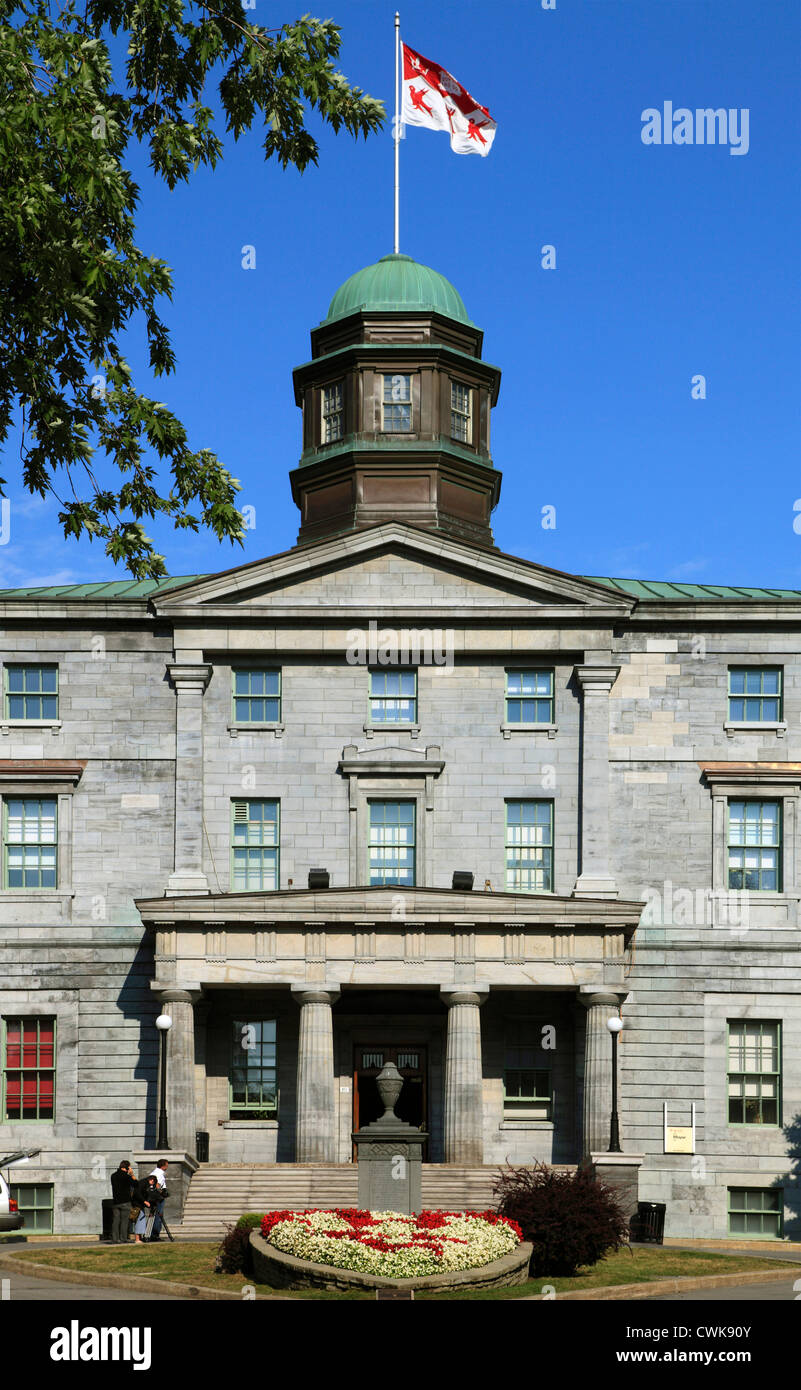 Canada, Québec, Montréal, Université McGill, Banque D'Images