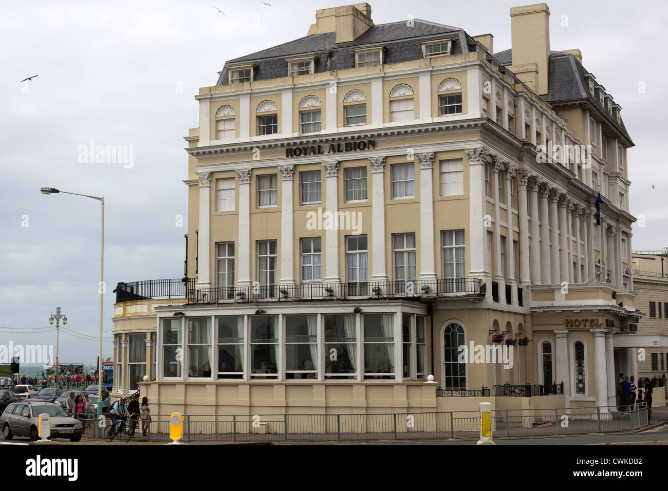 Royal Albion Hotel à Brighton Banque D'Images