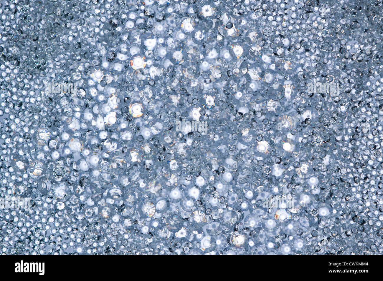 Arrière-plan de diamants brillants Banque D'Images