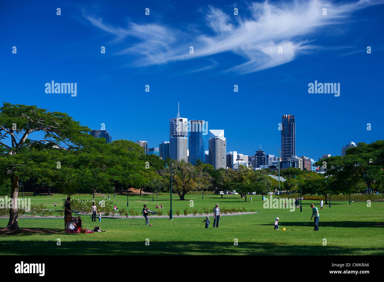 New Farm Park, Brisbane Queensland Australie Banque D'Images