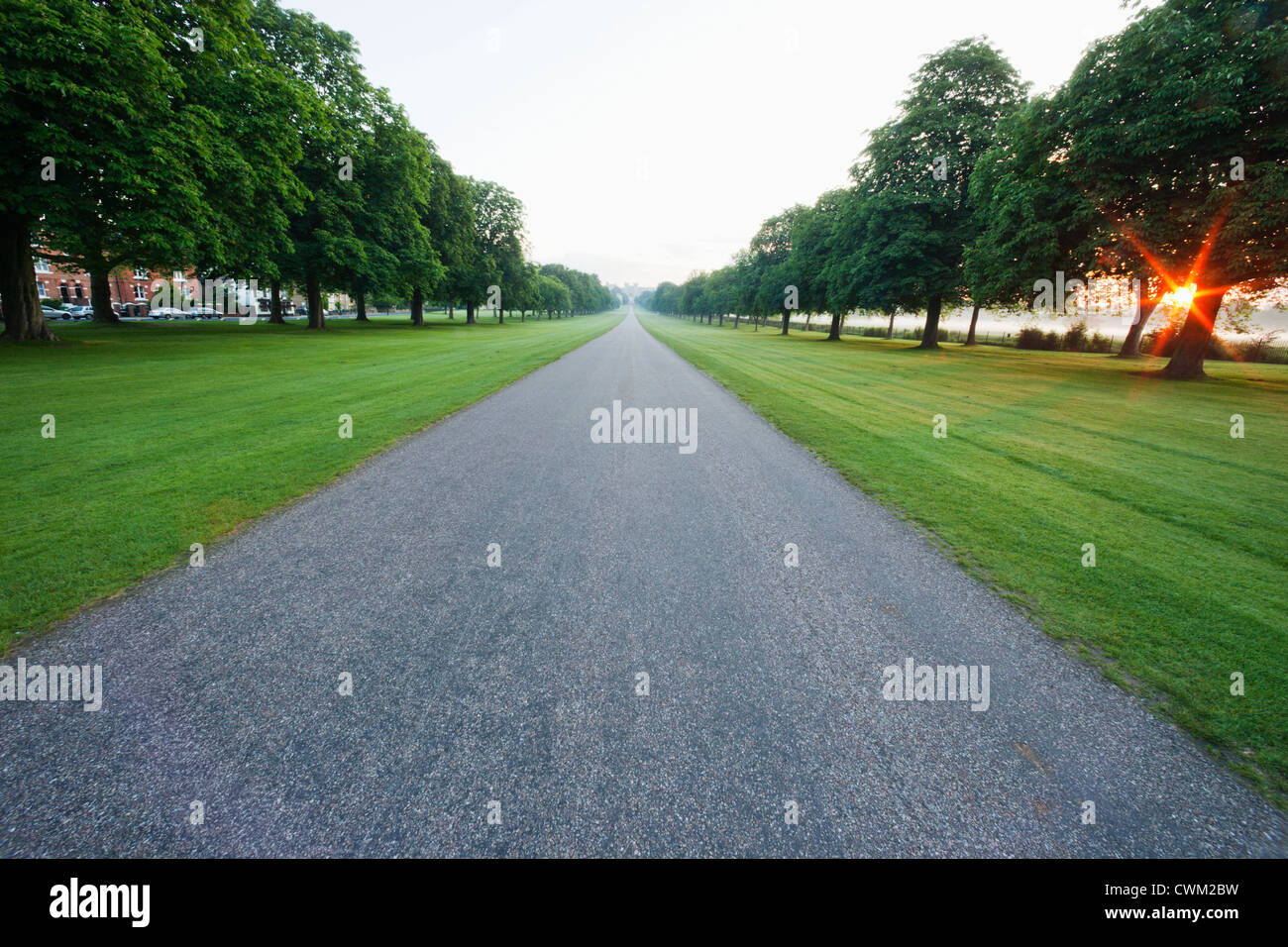 L'Angleterre, Berkshire, Windsor, Windsor Castle, la Longue Marche Banque D'Images