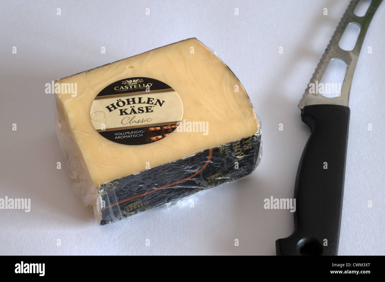 Le fromage Castello Hohlen Banque D'Images