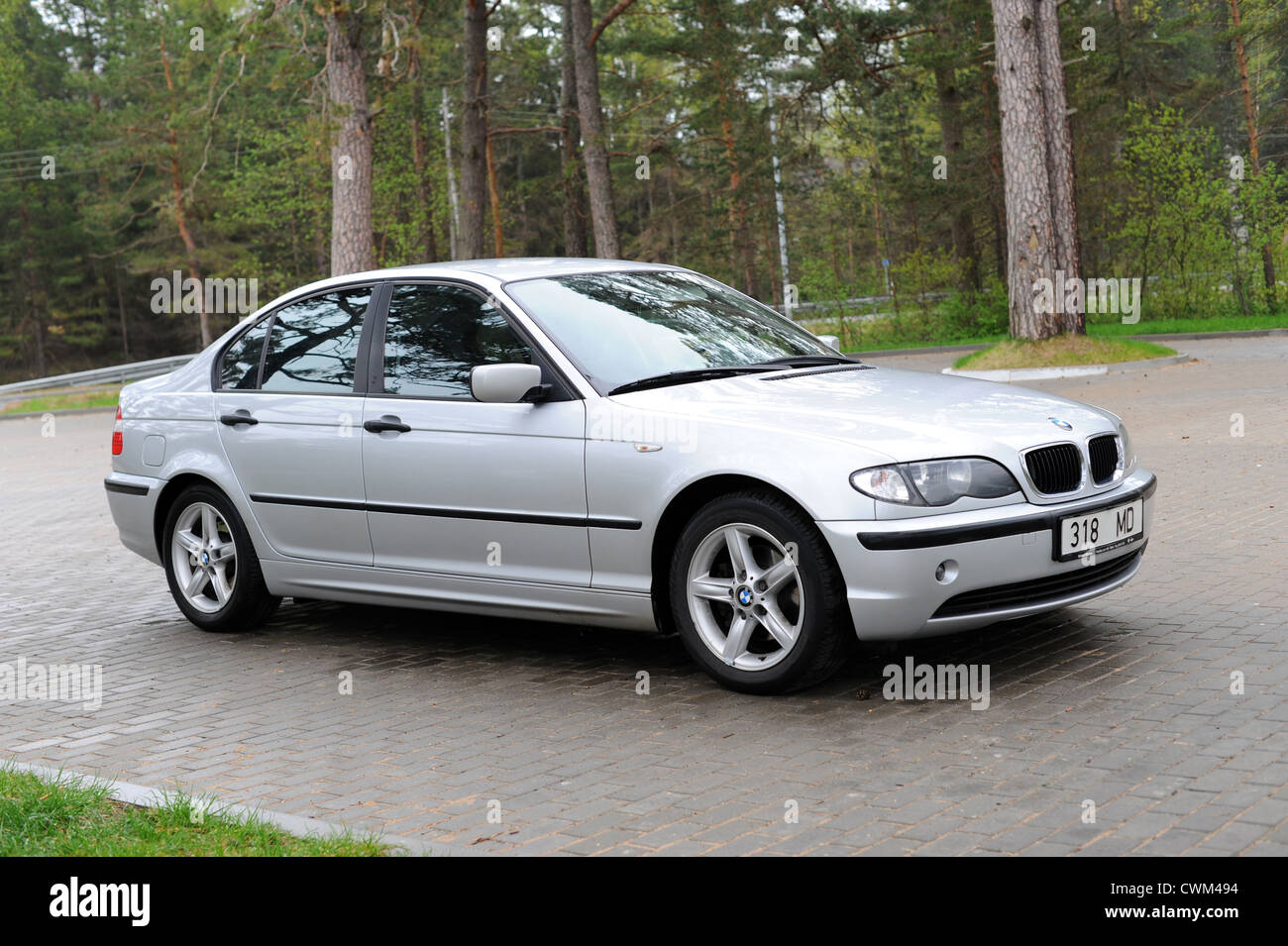 BMW 5-Series Sedan famili voiture, années de production 1998-2004 Banque D'Images