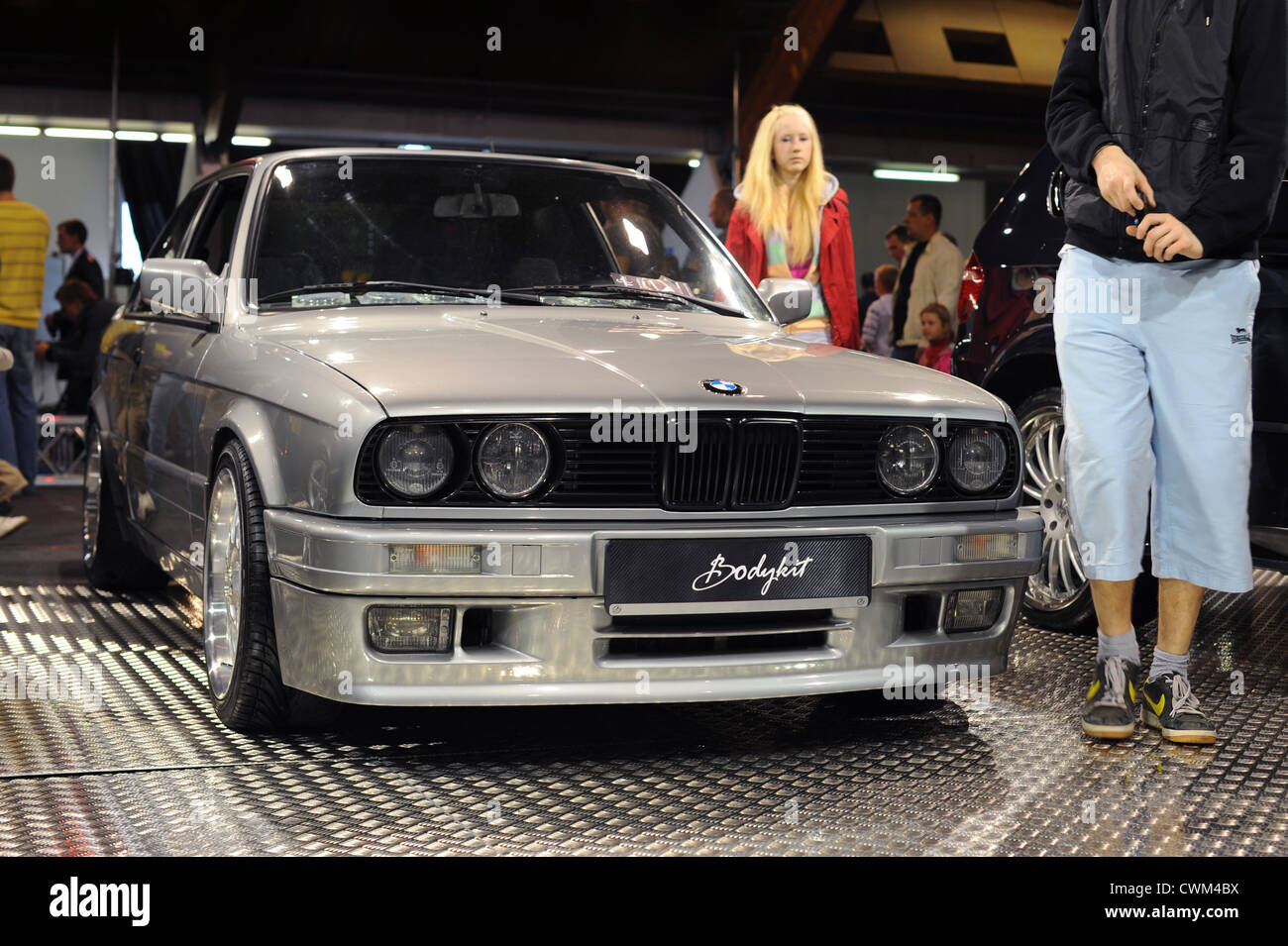 BMW Série 3 voiture de sport, avec réglage du corps, la production ans ca. 1984-1991 Banque D'Images
