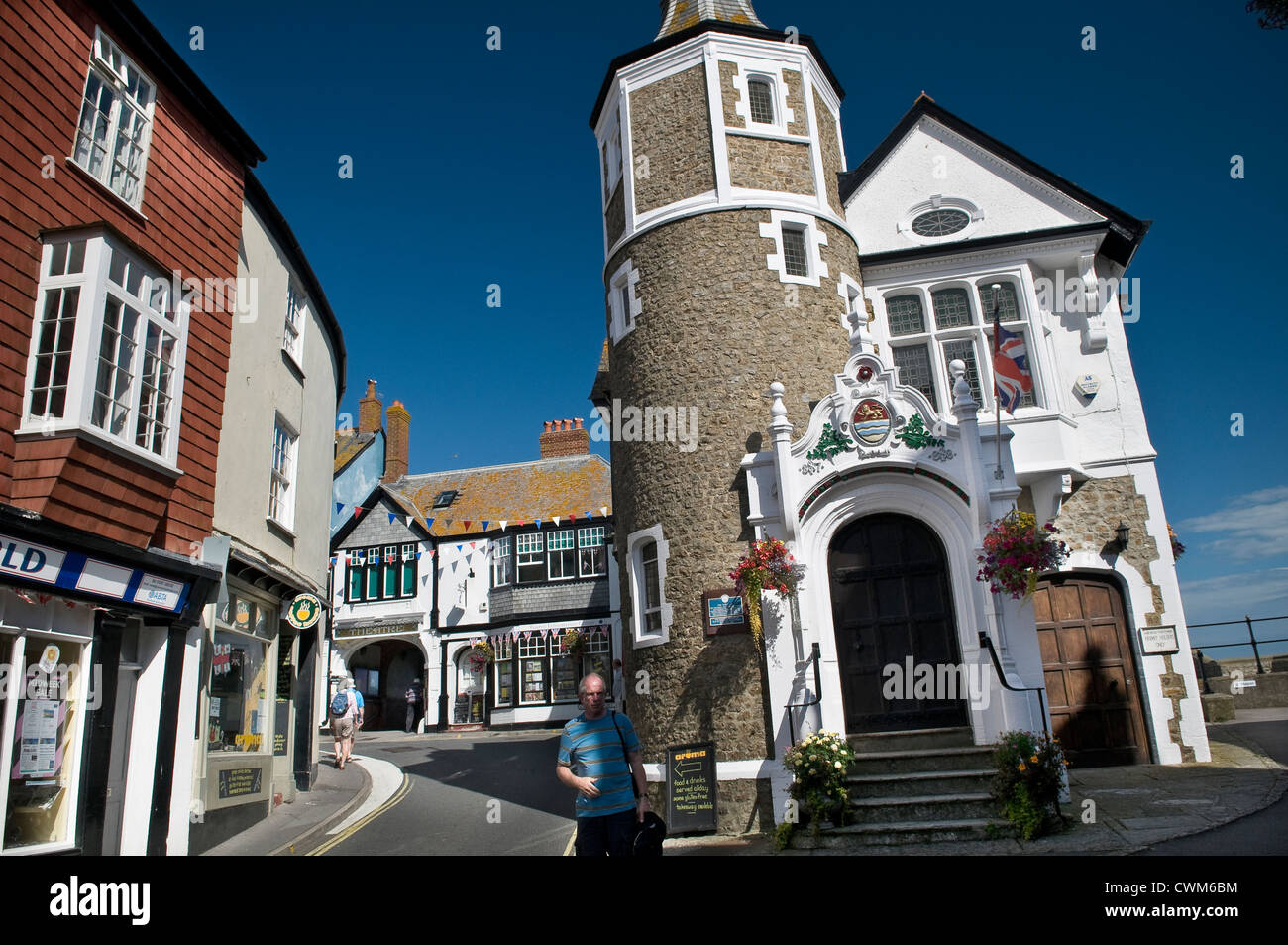 L'ancienne Mairie à Lyme Regis, dans le Dorset, UK Banque D'Images