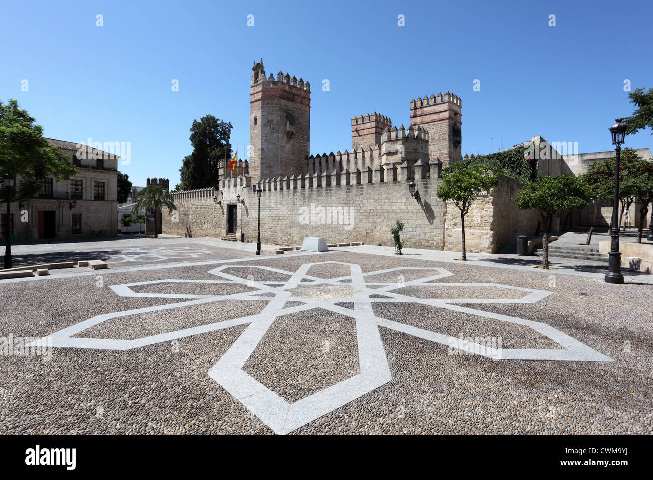 Château de San Marcos à El Puerto de Santa Maria, Andalousie Espagne Banque D'Images