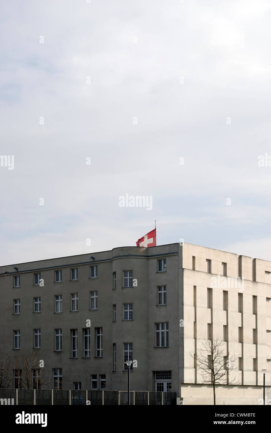 Die Botschaft der Schweiz à Berlin Banque D'Images