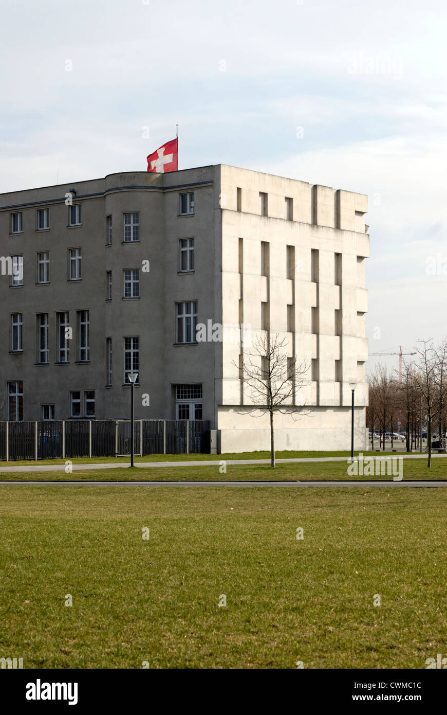 Die Botschaft der Schweiz à Berlin Banque D'Images