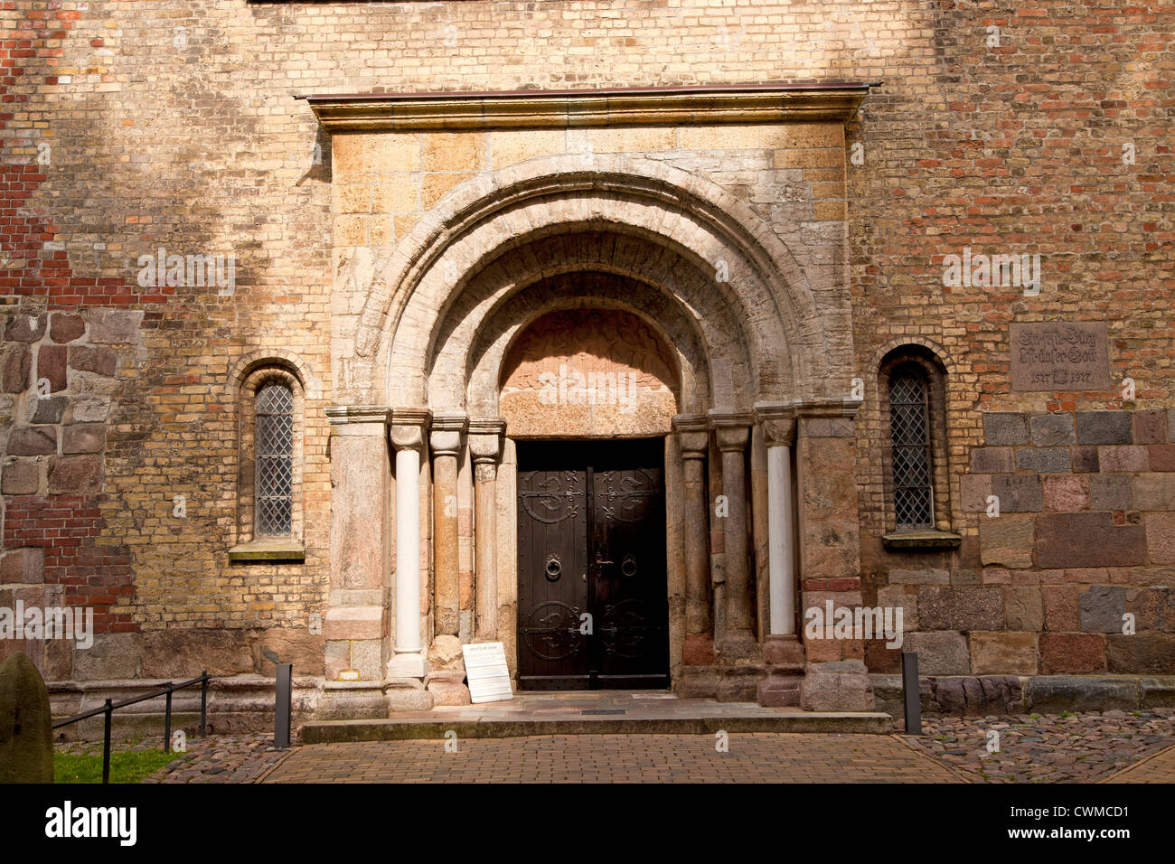 Petri-Gate La cathédrale de Schleswig, Schleswig, Schleswig-Holstein, Allemagne, Europe Banque D'Images