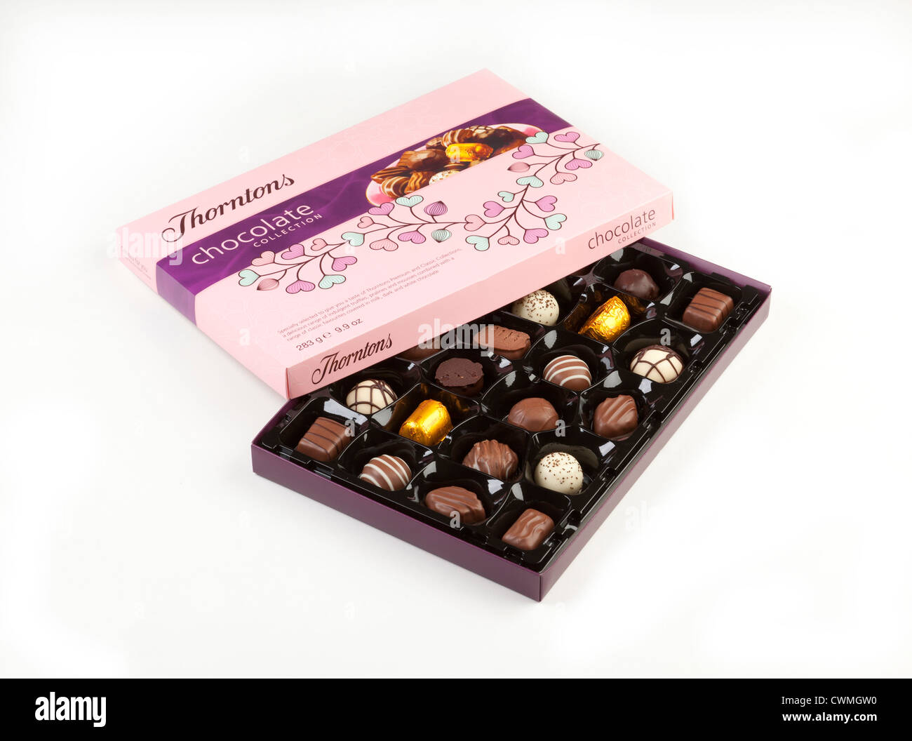 Chocolats Thorntons Banque D'Images