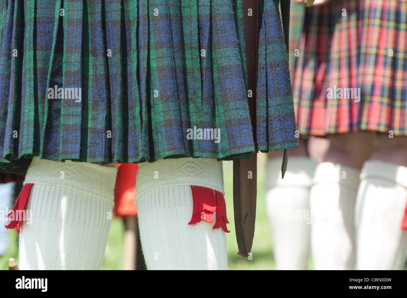 Kilt écossais Banque D'Images