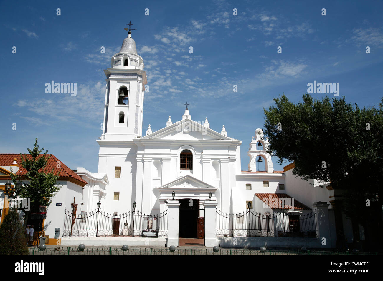 Basilique Nuestra Señora del Pilar, Recoleta, Buenos Aires, Argentine. Banque D'Images