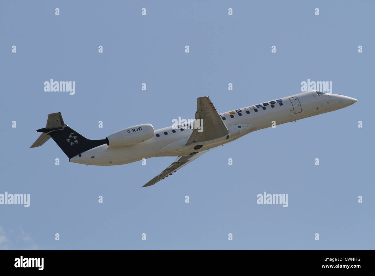 BMI regional Star alliance Embraer EMB-145EP (ERJ-145EP) Banque D'Images