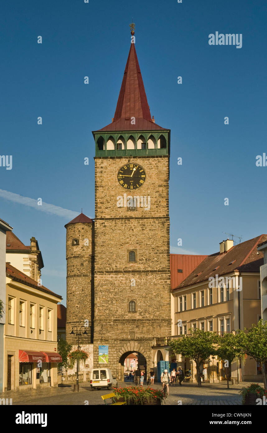 Valdicka Gate en Arès dans Siracusa (région de Hradec Králové, République Tchèque) Banque D'Images