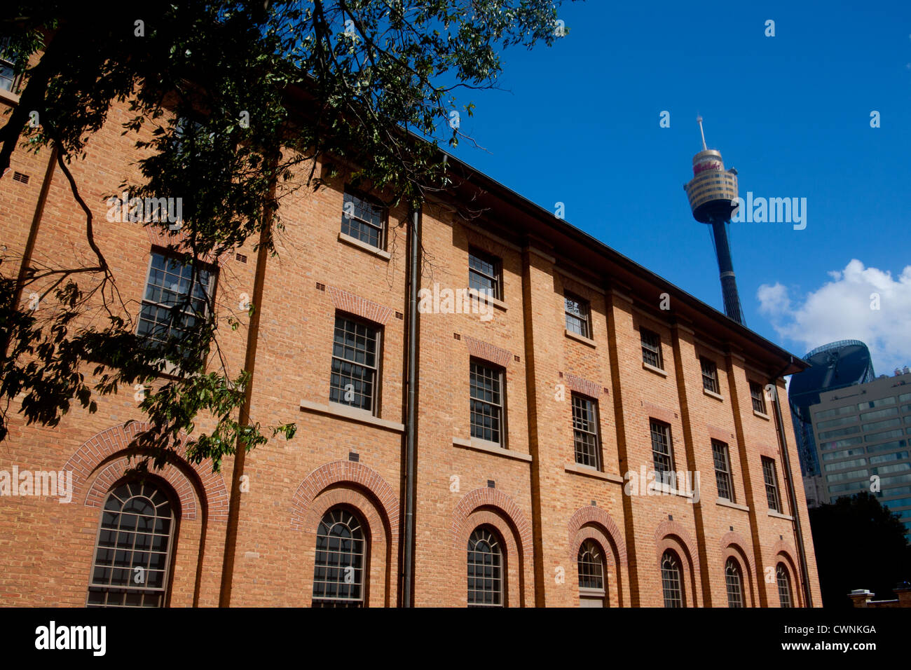 Hyde Park Barracks (aujourd'hui site du patrimoine mondial de l'UNESCO) Sydney New South Wales Australie Banque D'Images