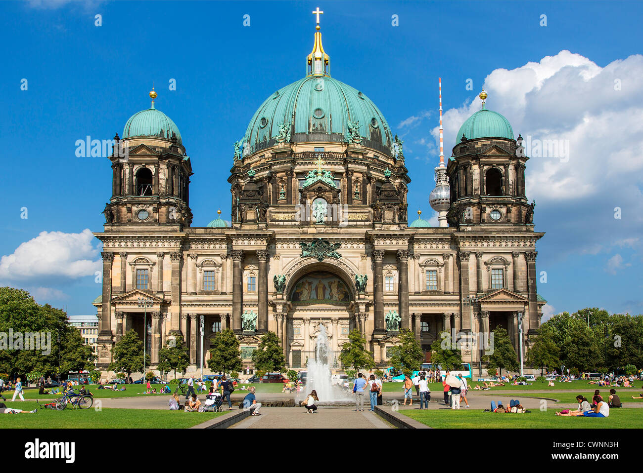L'Europe, l'Allemagne, la cathédrale de Berlin, Berlin Banque D'Images