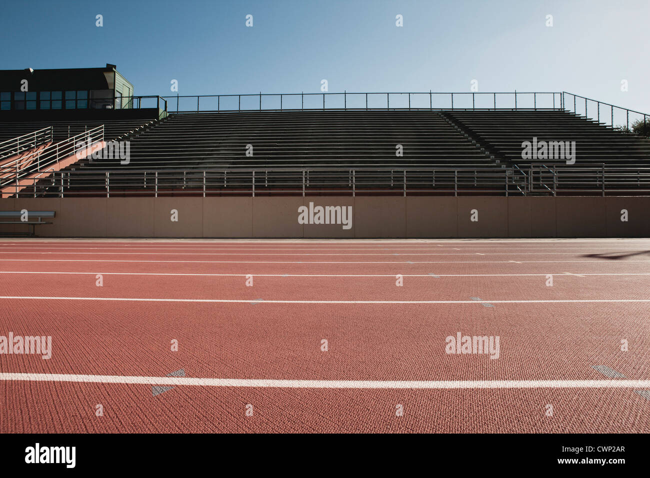 Les pistes de course et du stade Banque D'Images