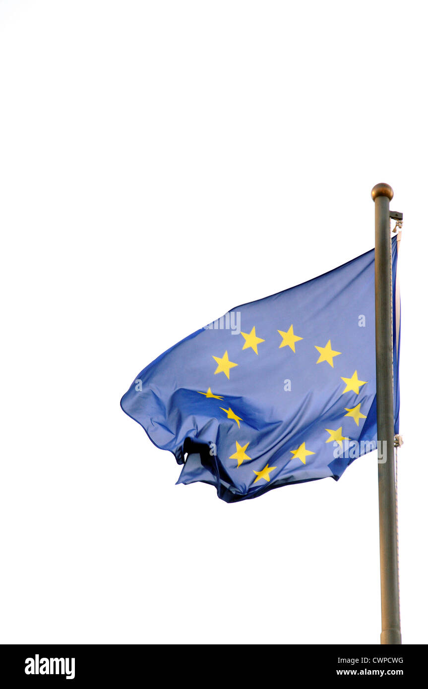 Ce drapeau Communauté européenne Communauté économique européenne, CEE Banque D'Images
