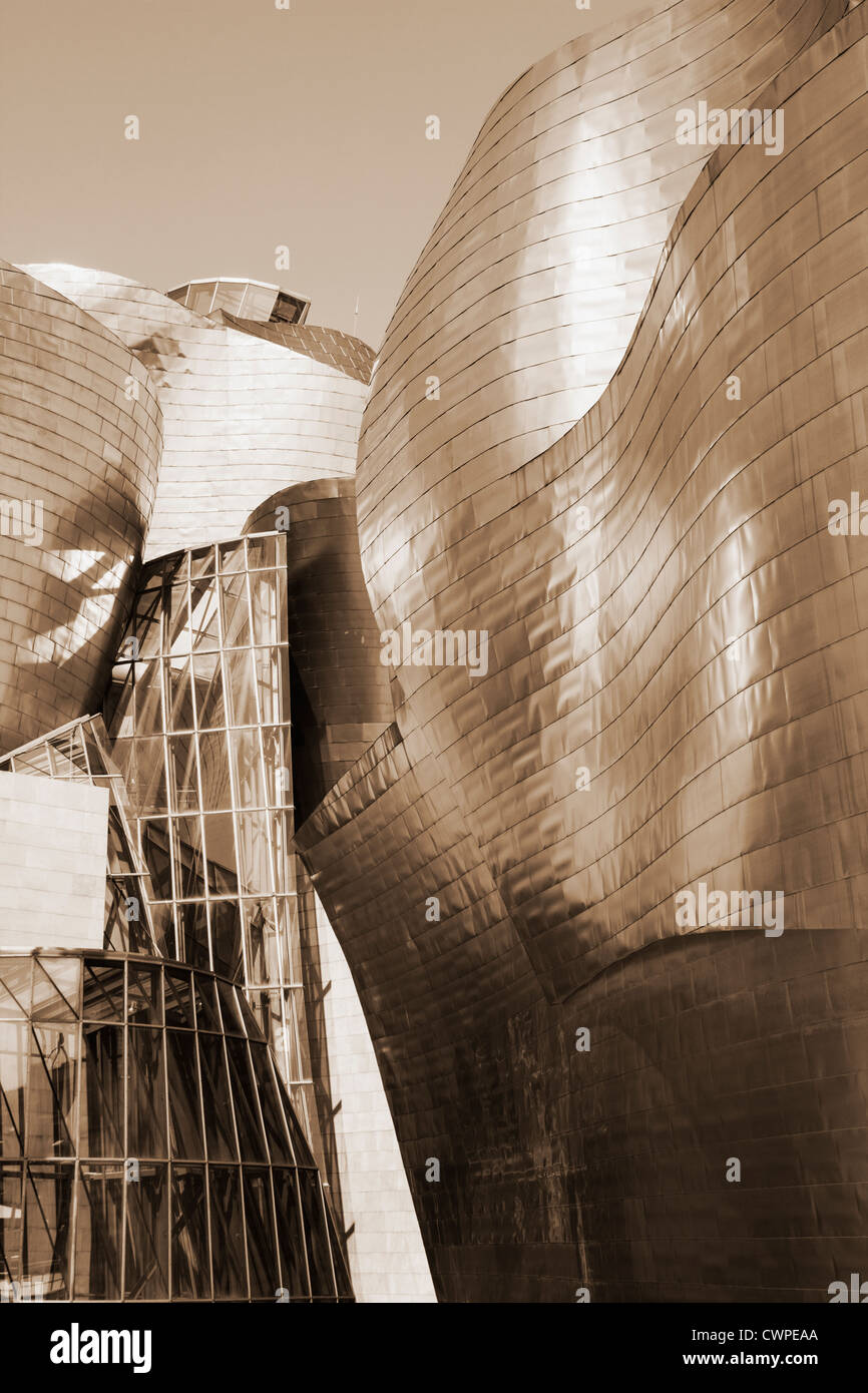 Musée Guggenheim Bilbao, Espagne Banque D'Images
