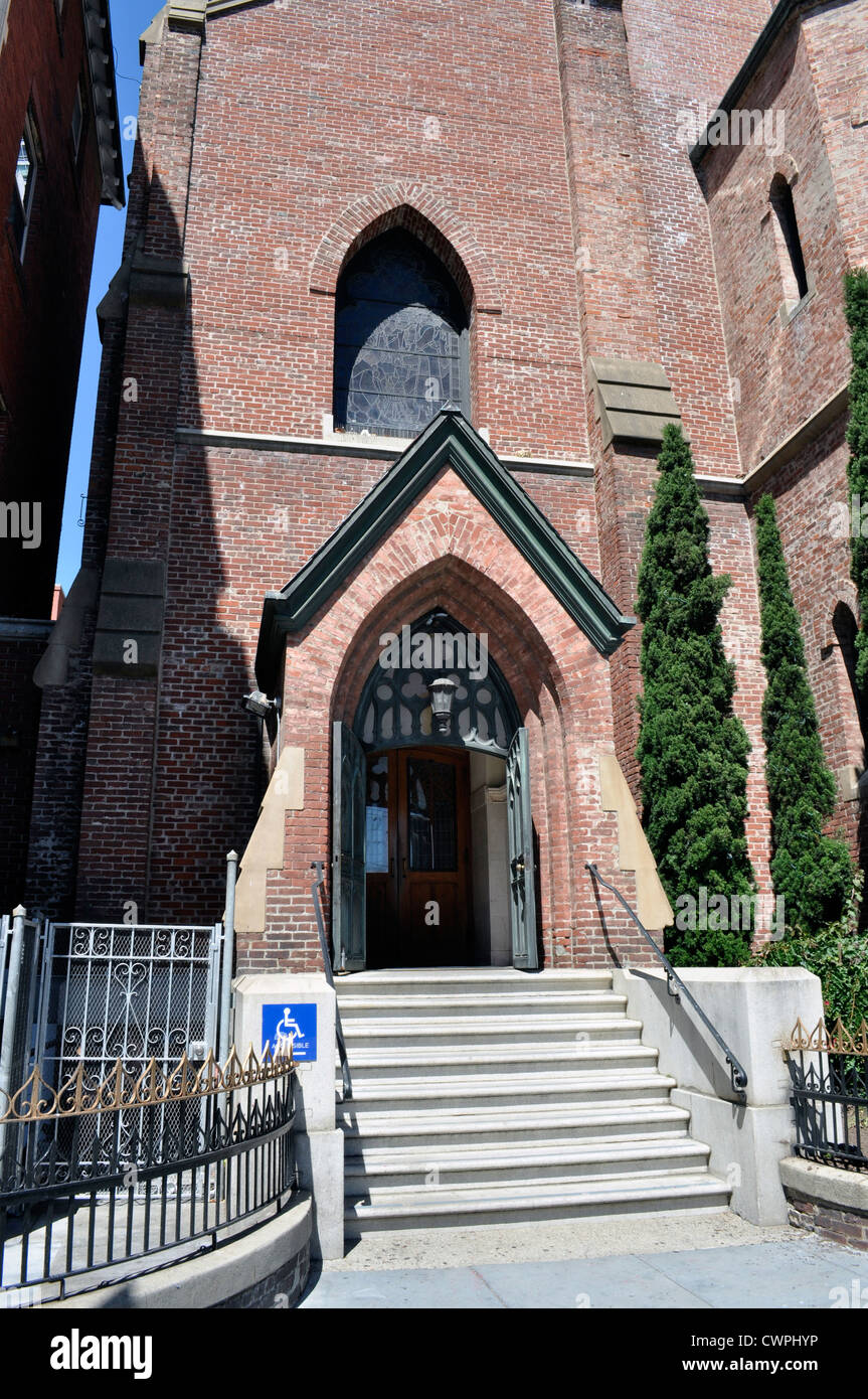 Saint Patrick's Catholic Church entrance, San Francisco ; Californie ; USA, Banque D'Images