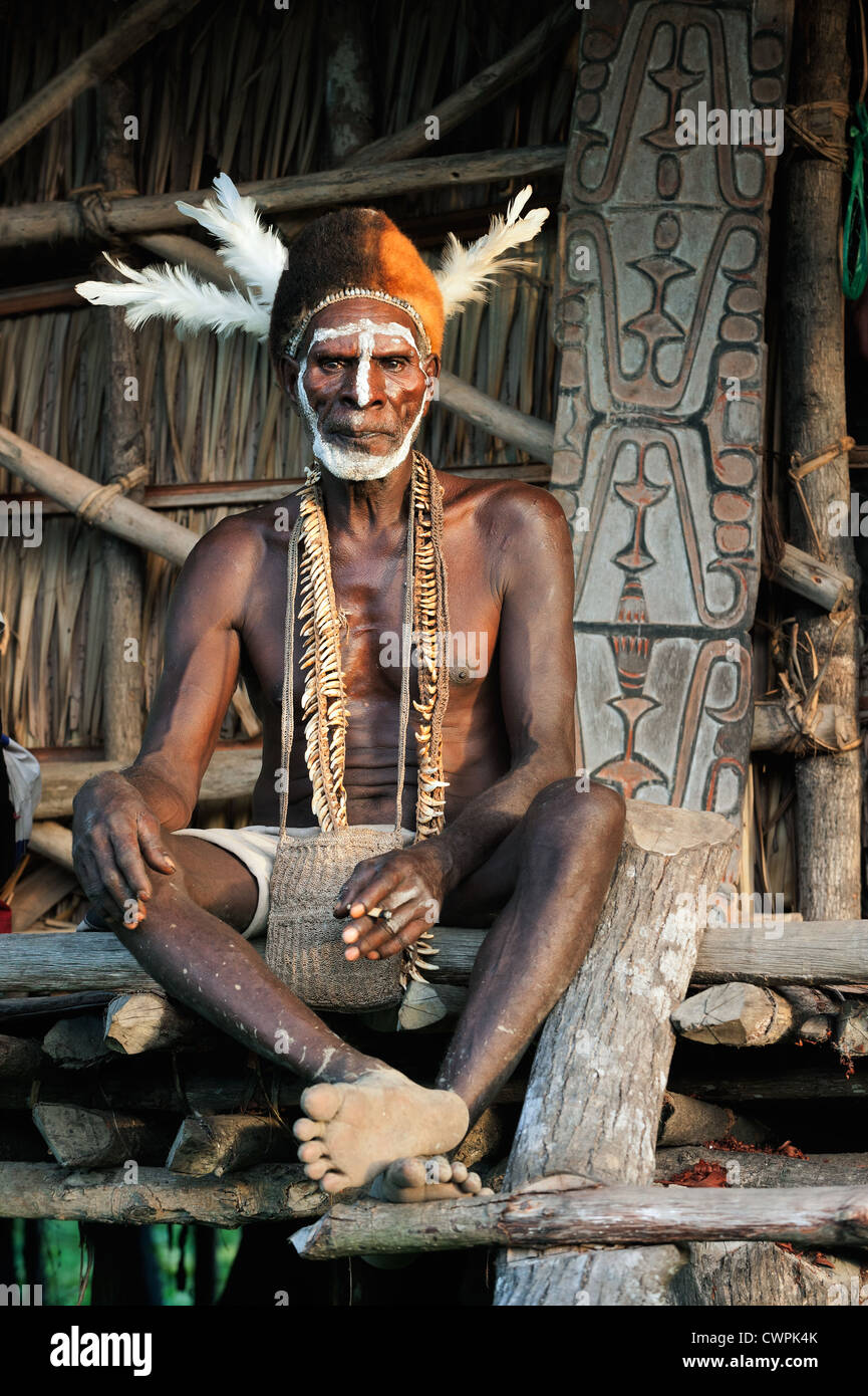 Api Asmat Asmat art Banque de photographies et d’images à haute résolution - Alamy