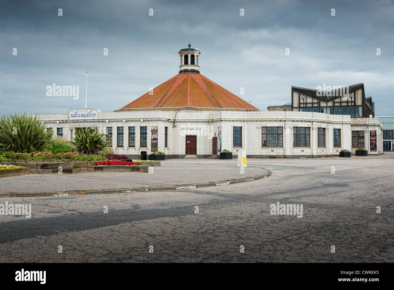 La plage de Bal Aberdeen Banque D'Images