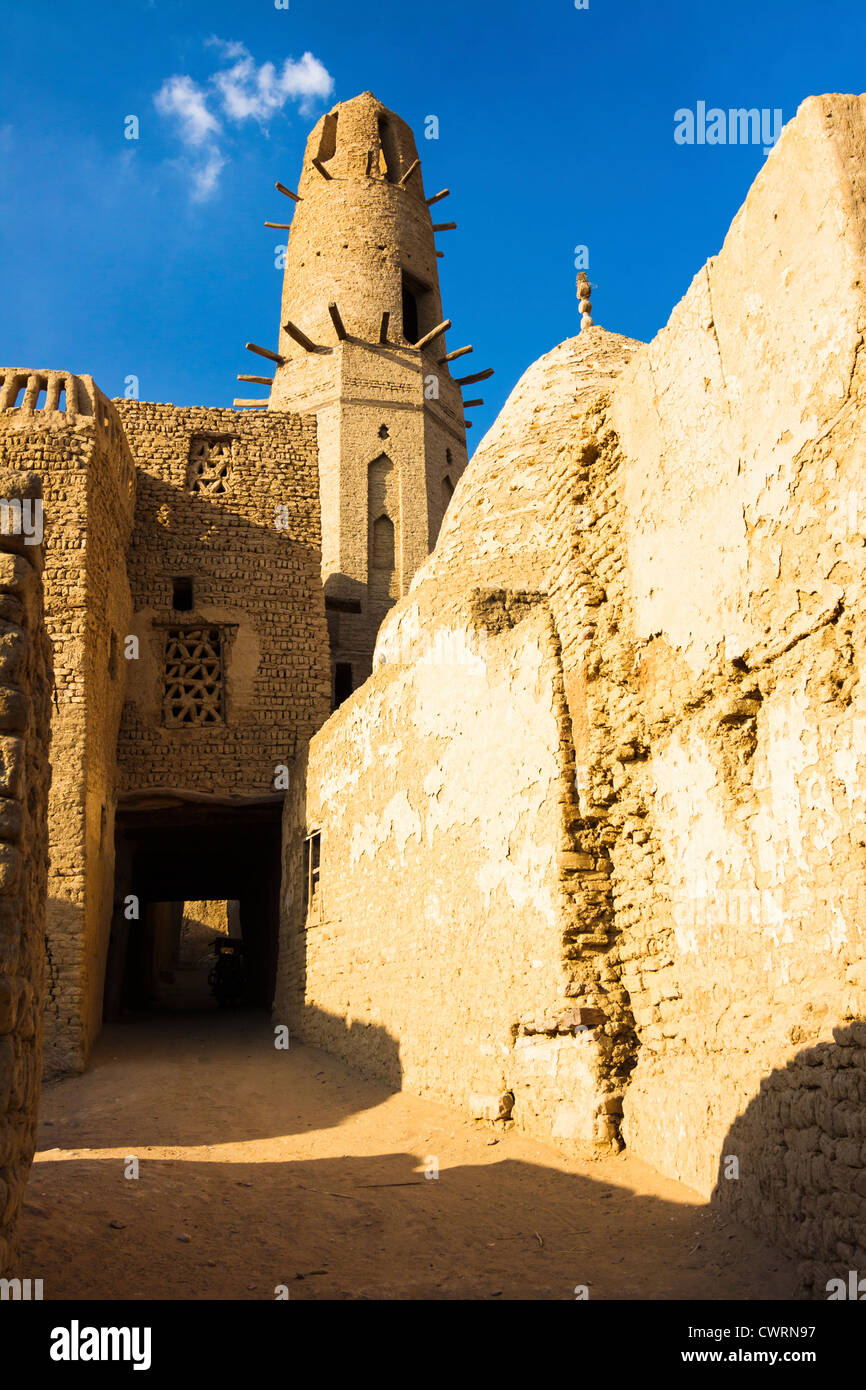Al-Qasr, Dakhla oasis, Egypte Banque D'Images