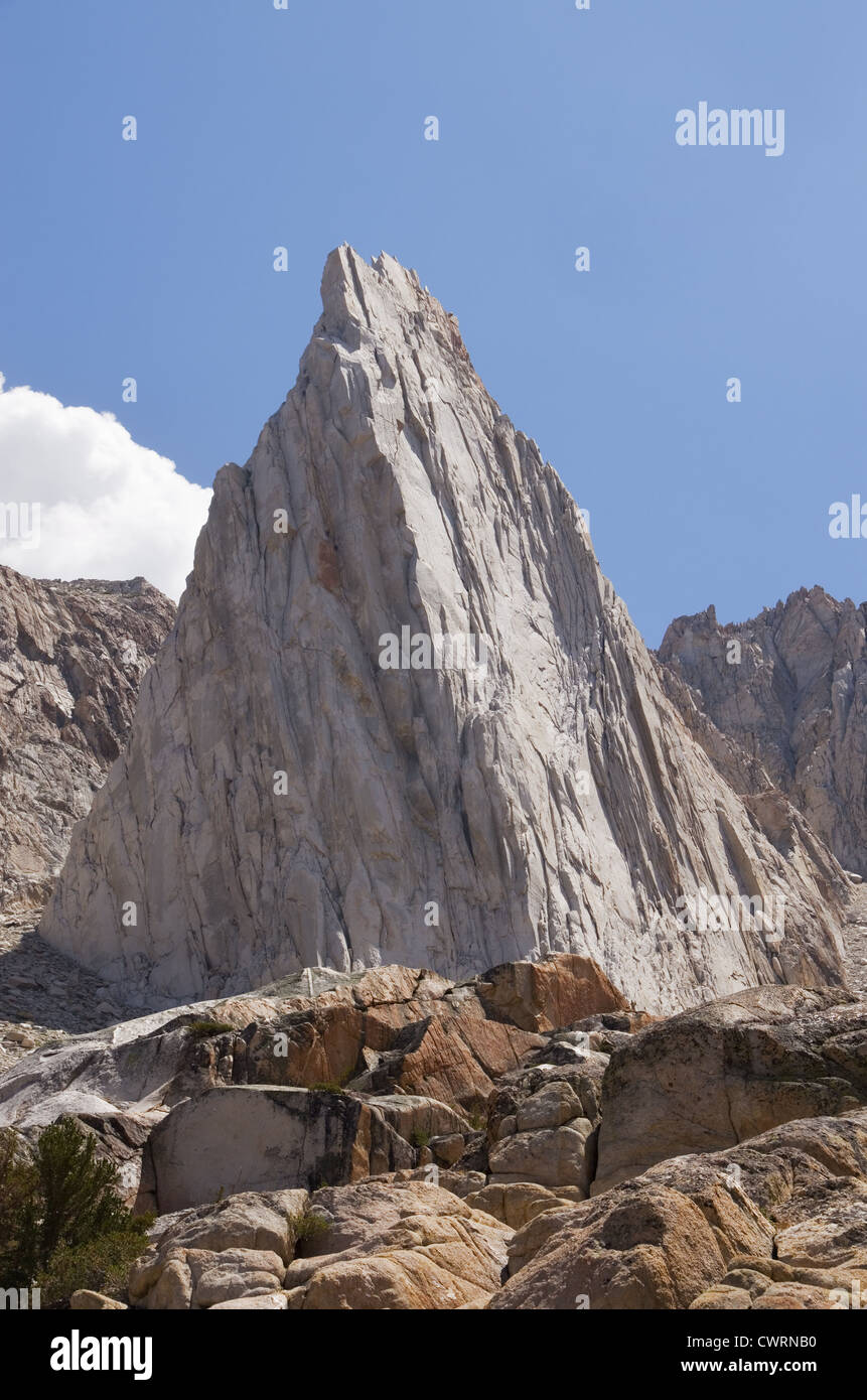 L'Incroyable Hulk rock formation dans les montagnes de la Sierra Nevada Banque D'Images