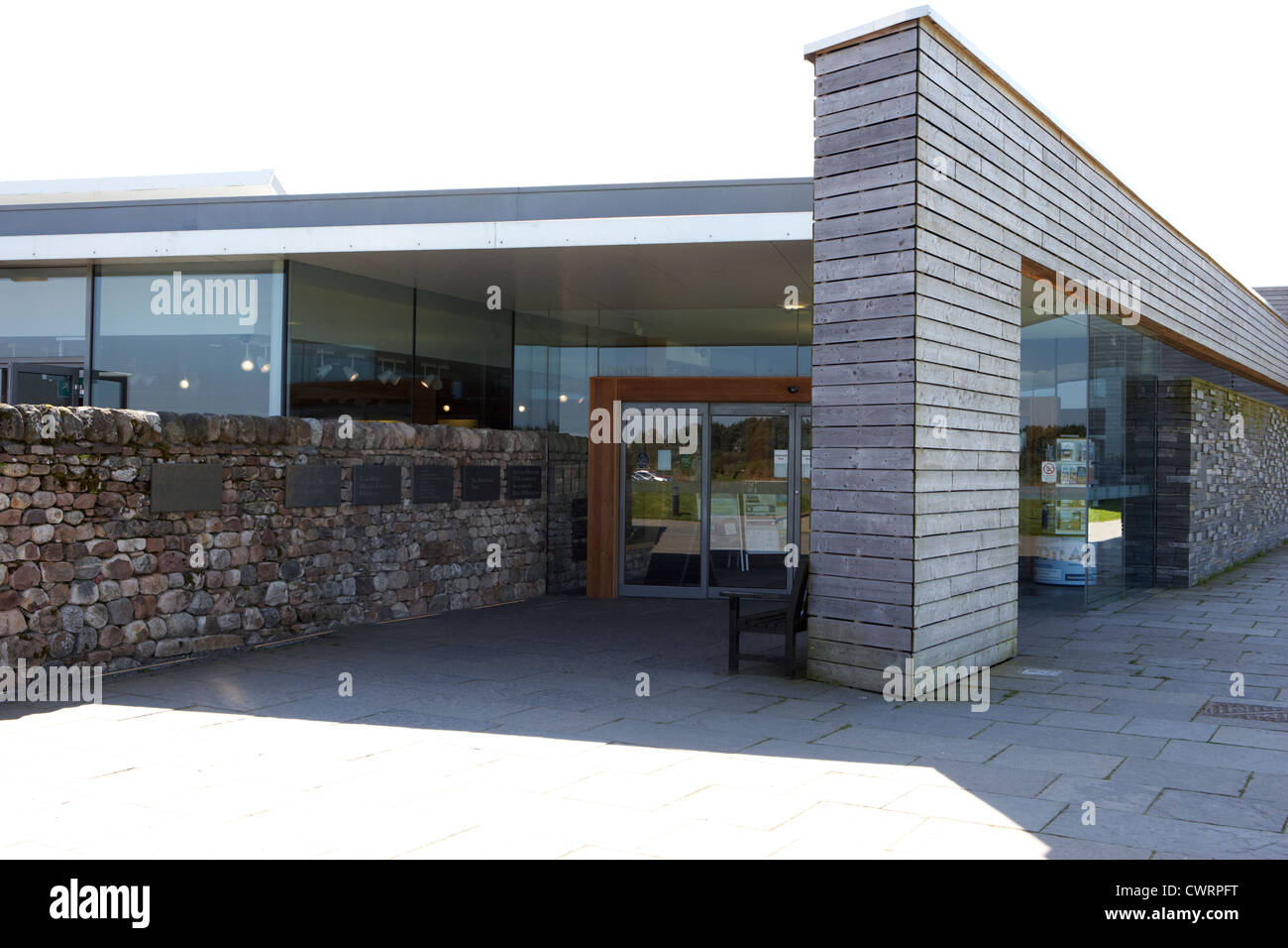 Du centre des visiteurs à Culloden Moor bataille highlands Ecosse Banque D'Images