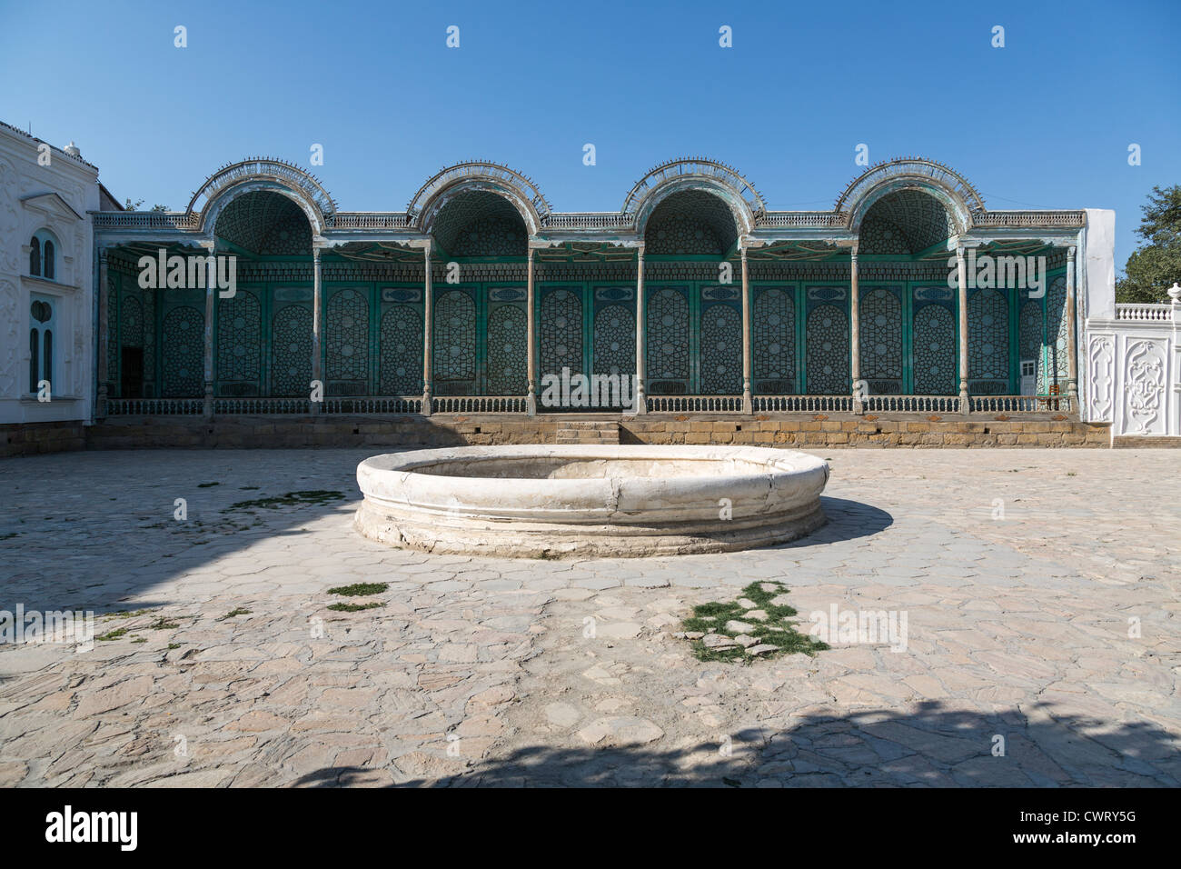 Divan-i Amm, Sitarah-i Mahi, amir's Summer Palace, Boukhara Ouzbékistan Banque D'Images