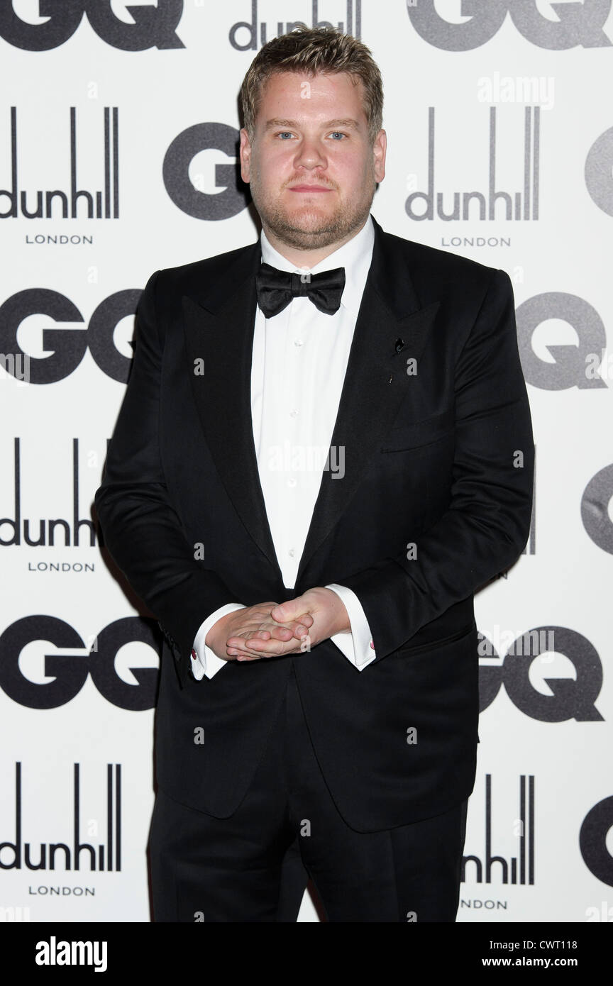 Cordon James arrive pour le GQ Men of the Year Awards à Londres centrale un lieu d'exposition. Banque D'Images
