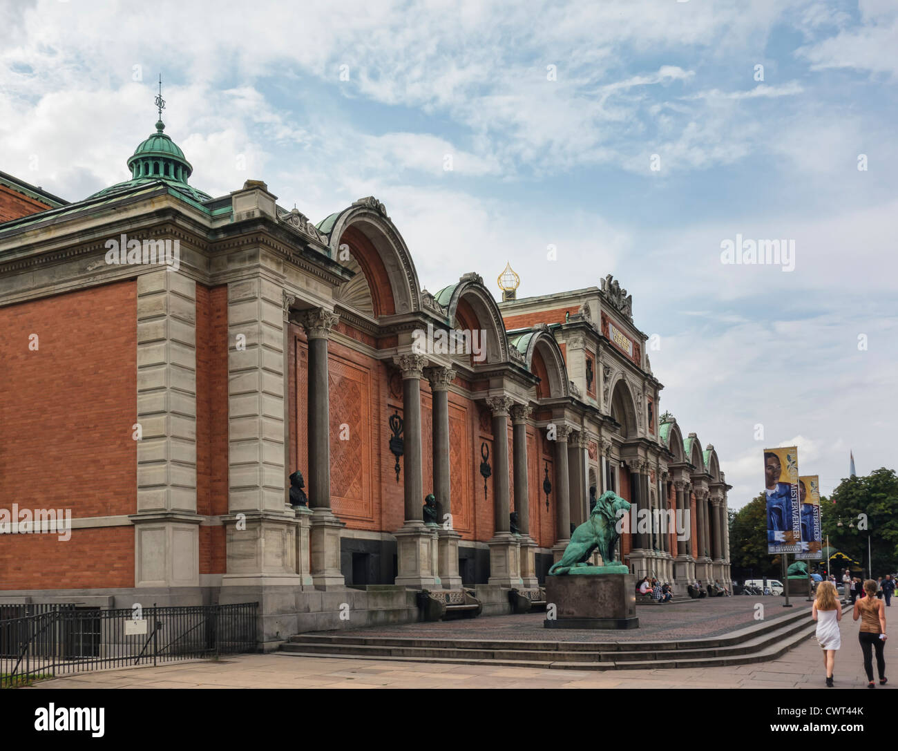 Ny Carlsberg Glyptotek musée des arts à Copenhague, Danemark Banque D'Images